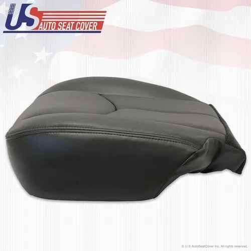 Miniatura 4 de 2003 2004 2005 2006 para Chevy/GMC Duramax Truck Driver Bottom Seat Cover Gris Oscuro