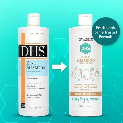 Miniatura 2 de DHS Champú Zinc 16 oz