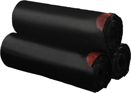 Miniatura 7 de Begale Pequeña bolsa de basura negra con cordón de 1.2 galones (110 unidades/3 rollos)