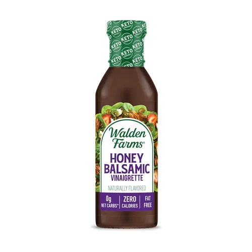Miniatura 31 de Walden Farms Vinagreta de Tomate Seco al Sol – Aderezo sin calorías, bajo en carbohidratos, apto para dieta keto, vegano, sin azúcar con rico sabor