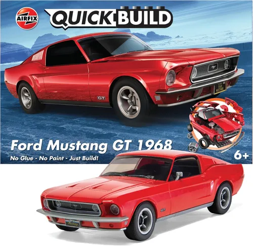 Miniatura 7 de Airfix J6049 Quickbuild Kits de Modelos de Autos de Plástico - Audi R8 Coupé - Kit de Fácil Montaje que se Ensambla a Presión, Auto Clásico