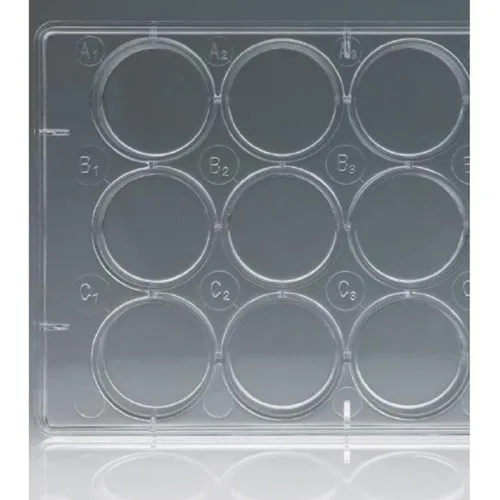 Miniatura 4 de Celltreat 229195 96 Placa de cultivo de tejidos de poliestireno transparente con tapa, estéril, área de crecimiento celular de 0.1 in², fondo plano