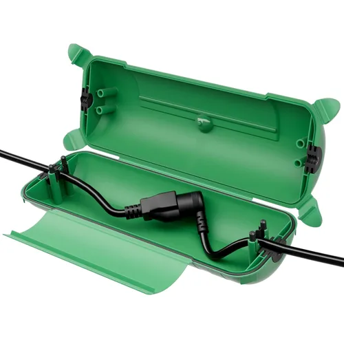 Miniatura 14 de RESTMO Caja de conexión impermeable para exteriores, cubierta de cable de extensión eléctrica resistente a la intemperie, cubierta sellada segura