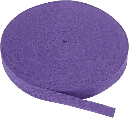 Miniatura 108 de PATIKIL Cinta de sarga de algodón de 1 pulgada, 50 yardas, cinta de algodón, cinta de encuadernación al bies, cinta de espiga para costura, Verde