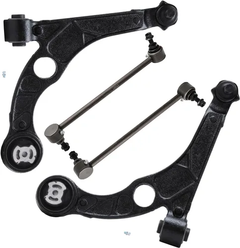 Miniatura 123 de Detroit Axle - Kit de extremo delantero para Chrysler 300 2005-2023 Dodge Challenger 2006-2023 Charger 2005-2008 Magnum 2005-2008, 2 brazos