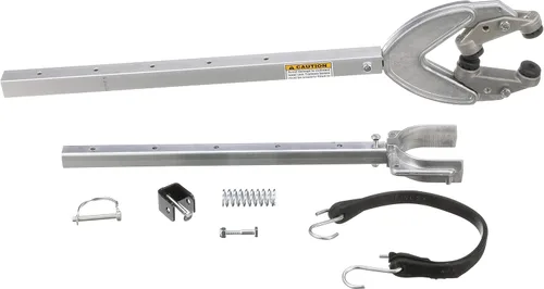 Miniatura 13 de Attwood Corporation SP-400-RB protector de travesaño de cabeza de 23 - 35 pulgadas, compuesto de ruedecilla y perno de ménsula