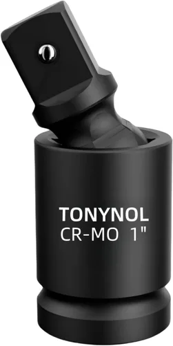 Miniatura 11 de TONYNOL Adaptador de Dado de Impacto 1" F a 1/2" M, Acero Cr-Mo, Mejora las Conversiones de Atornillador de Impacto, Para Uso Automotriz