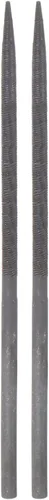 HARFINGTON Juego de 2 limas redondas neumáticas de 0.197 in x 3.346 in, rodamiento endurecido de acero de corte medio, herramientas manuales para