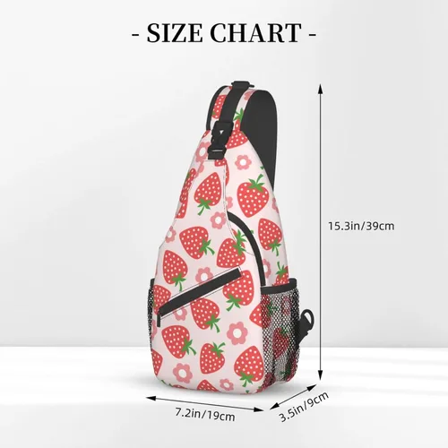 Miniatura 2 de Bolso bandolera para mujeres y hombres, mochila de viaje para senderismo, bolsa cruzada para el hombro, bolsa de pecho, casual, mochila deportiva