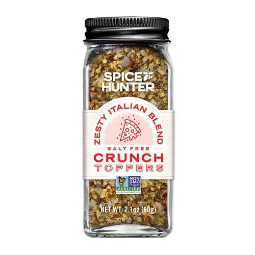 Miniatura 4 de The Spice Hunter Crunch Toppers (condimento italiano sabroso, tarro de 2.1 onzas)