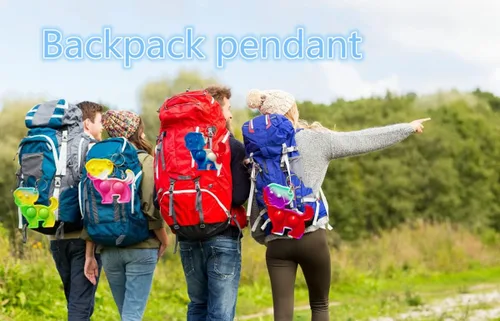 Miniatura 3 de Paquete de 20 paquetes de mochila a granel para perros, llavero mini pop Fidget verano estudiantes regalos de fiesta, premio de burbujas