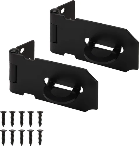 Miniatura 10 de Pestillo de cerrojo de bloqueo de puerta resistente de 5 pulgadas, paquete de 1