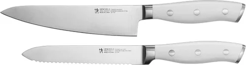 Miniatura 5 de HENCKELS Forged Accent Razor-Sharp - Juego de cuchillos de chef compactos de 2 piezas, cuchillo de ingeniería alemana informado por más de 100 años