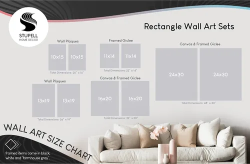 Miniatura 7 de Stupell Industries Flora Kouta - Juego de 2 placas de pared abstractas de abstracción náutica