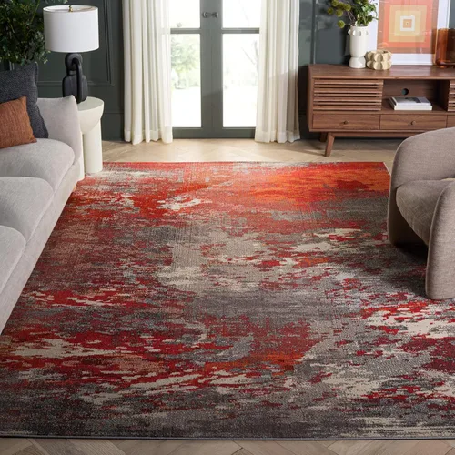 Miniatura 16 de SAFAVIEH Madison Collection - Alfombra de pasillo de 2 pies 2 pulgadas x 6 pies, beige y gris, no desprende pelusa y de fácil cuidado