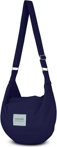 Miniatura 2 de Your Cozy Bolso bandolera para mujer, bolso grande para compras, bolso de mano con cremallera superior, bolso de mensajero hecho a mano