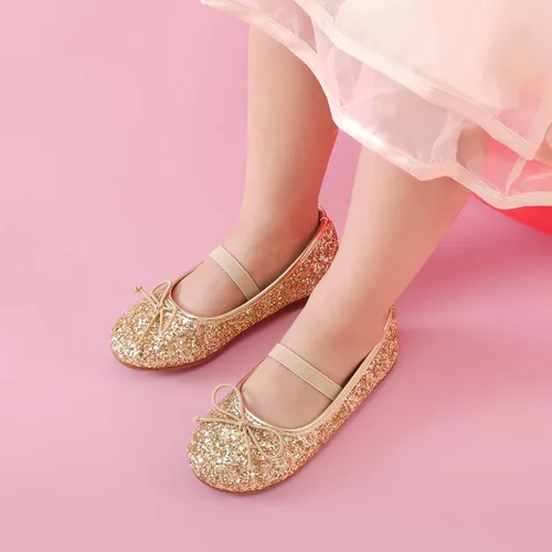 Miniatura 2 de Dream Pairs Zapatos de vestir para niñas pequeñas, zapatos de ballet para fiesta, boda, niña de las flores