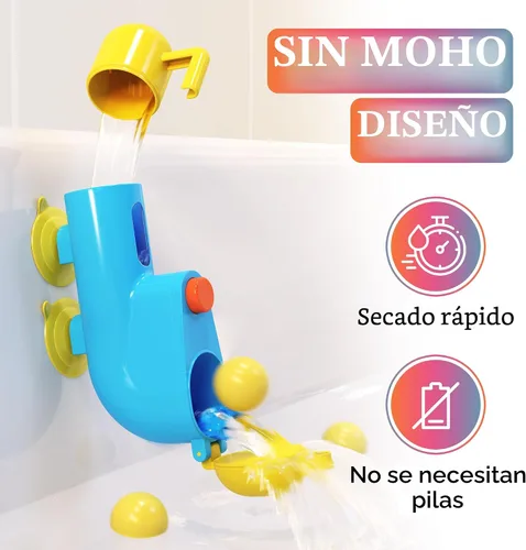 Miniatura 5 de Juguetes de Baño Submarino Fill N' Splash - Juguetes de Baño para Niños de 1-3-4-5 Años - Juguetes de Bañera para Niños y Niñas - Juguetes de Baño