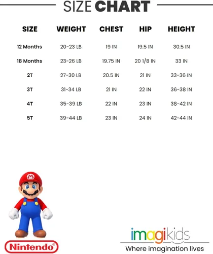 Miniatura 5 de SUPER MARIO Sudadera con capucha de forro polar de manga larga para bebésniños pequeños