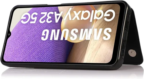 Miniatura 5 de Funda de teléfono para Samsung Galaxy A32 5G de 6.5 pulgadas con protector de pantalla de vidrio templado, tarjetero/tarjetero/cartera, soporte