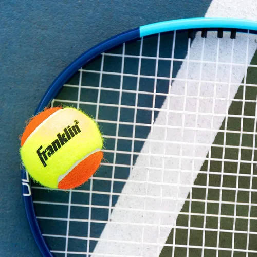 Miniatura 11 de Franklin Sports Pelotas de tenis para principiantes, sin presión, rebote bajo para principiantes, ideales para entrenamiento + práctica, paquete