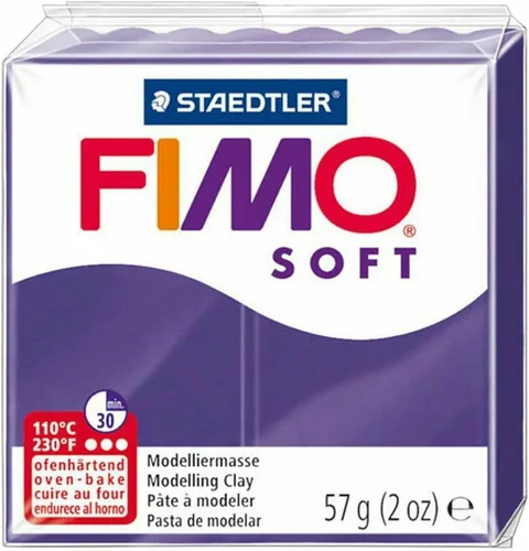 Miniatura 7 de FIMO Staedtler - Arcilla para modelar horno de polímero suave, tonos de puesta de sol, juego de 6