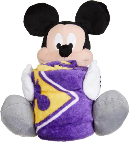 Miniatura 3 de Northwest NCAA Unisex-Adult Character Hugger Pillow & Silk Touch Throw Blanket Set