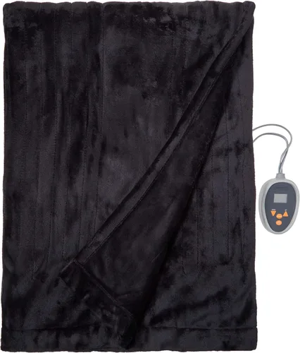 Miniatura 15 de Manta eléctrica térmica Beautyrest para clima frío, manta térmica de calentamiento rápido, apagado automático, prácticamente cero EMF, configuración