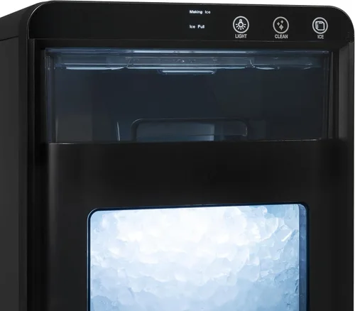 Miniatura 9 de Newair Nugget Máquina de Hielo para Encimera, 44 libras en 24 Horas Máquina de Hielo Nugget, Máquina de Hielo Autolimpiante en Acero Inoxidable