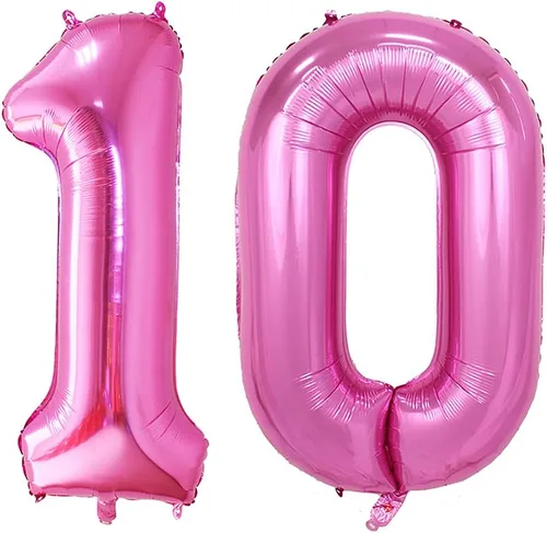 Miniatura 124 de Goer, conjunto de globos de papel aluminio para decoraciones de cumpleaños, globos de las letras de feliz cumpleaños y de números Oro