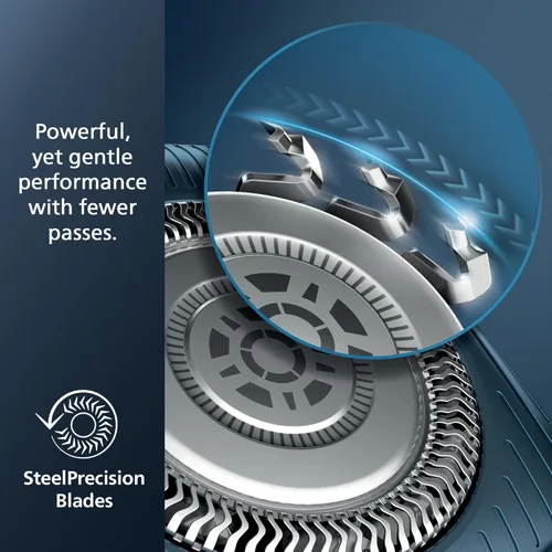 Miniatura 5 de Philips Norelco Shaver 7800, afeitadora eléctrica recargable en seco y húmedo con tecnología SenseIQ, cápsula de limpieza rápida, soporte de carga