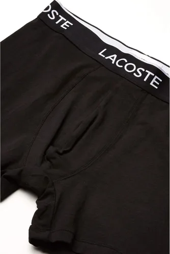 Miniatura 2 de Lacoste Calzoncillos tipo bóxer elásticos de algodón para hombre, estilo casual, clásico, paquete de 3