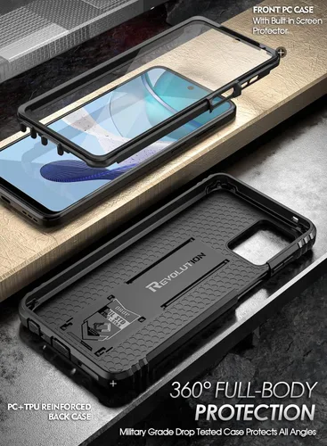 Miniatura 3 de Poetic Revolution - Funda para Motorola Moto G 5G 2023 [no para la versión 2022], [probada contra caídas de grado militar de 20 pies], funda