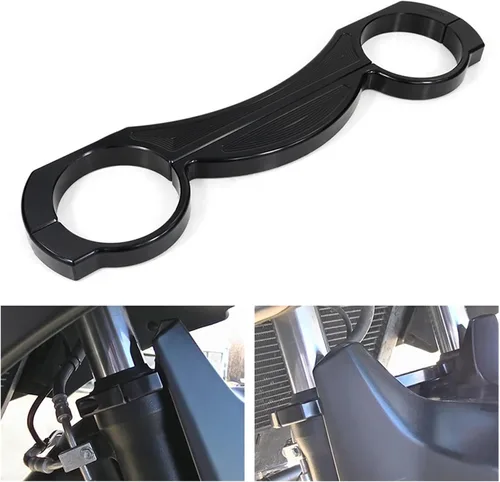 Miniatura 2 de LeosHi Soporte de horquilla delantera de motocicleta CNC aluminio compatible con DL1000 V Strom 1000 2002-2012 Vstrom 1000 DL 1000