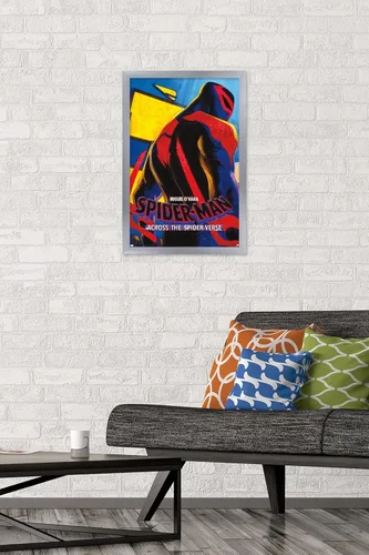 Miniatura 2 de Marvel Spider-Man: Across The Spider-Verse - Póster de pared de una hoja de Miguel O'Hara, 22.4 pulgadas de largo x 14.7 pulgadas de ancho, versión