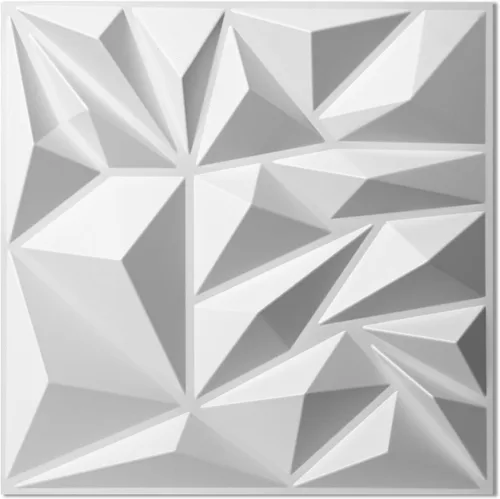Miniatura 2 de Art3d Paquete de 33 paneles de pared 3D para decoración de pared interior, paneles de pared modernos con textura de diamante para juegos, sala