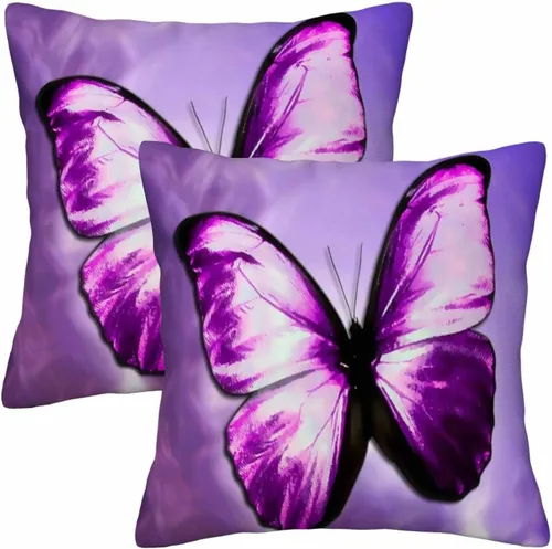 Miniatura 19 de Juego de 2 fundas de almohada de panal de abeja de 18 x 18 pulgadas, color amarillo miel, abstracto, fundas de almohada cuadradas de terciopelo