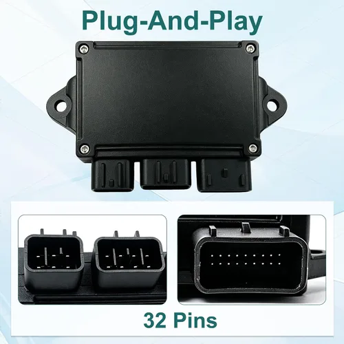 Miniatura 3 de QYMOTO Hisun Caja de fusibles OEM Relé central compatible con Hisun 400 500 700 UTV ATV, Axis 500 700, Co-Leman UT400 UT500 UT700, Massimo MSU500