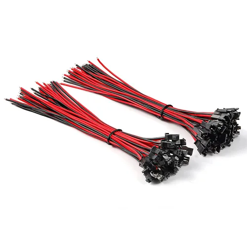 Miniatura 8 de Chanzon 20 pares de conectores Jst SM de 0.098 in de paso hembra y macho con 2 pines 20AWG 3,94 pulgadas (3.9 in) UL1007 cable de cobre estañado