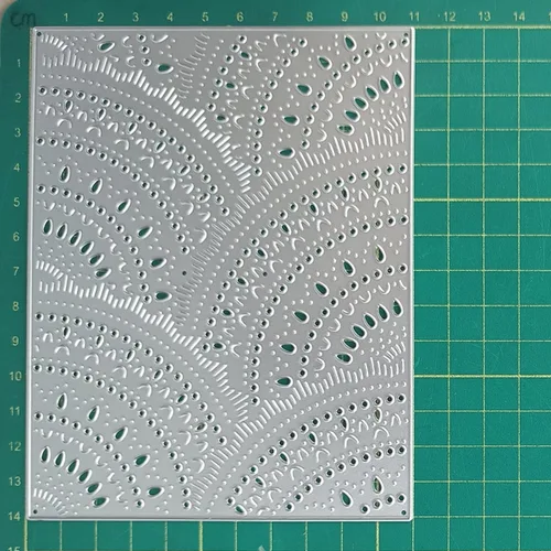 Miniatura 6 de Mvchifay Plantillas de corte para fabricación de tarjetas, plantillas de troquelado de metal, herramienta para álbumes de recortes, marco hueco