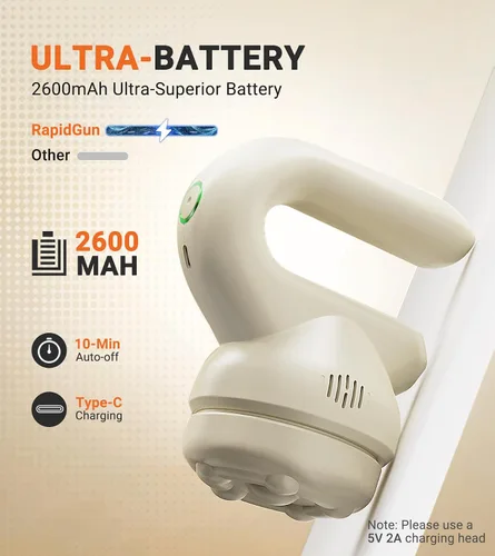 Miniatura 7 de Prime - Mini masajeador de terapia orbital de mano, masajeador de tejido profundo giratorio y vibratorio, herramienta de masaje ajustable