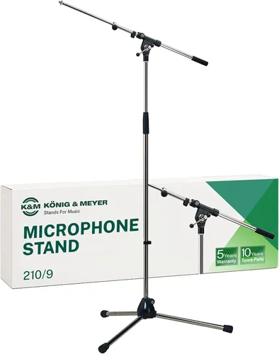 Miniatura 13 de K & M Soporte para micrófono con brazo telescópico