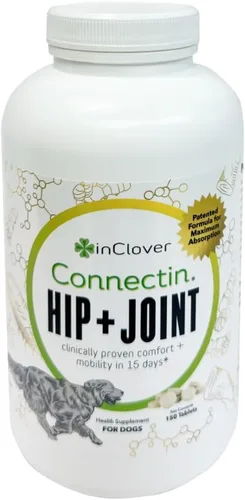 Miniatura 17 de InClover Connectin Suplemento natural para cadera y articulaciones para gatos con glucosamina, condroitina y ácido hialurónico, polvo