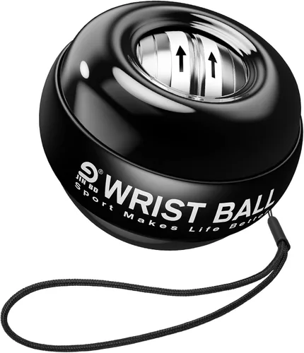 Miniatura 8 de JIN BD Pelota de entrenamiento de muñeca, fortalecedor de muñeca giroscópico giroscópico para antebrazo, bola giroscópica para fortalecer brazos