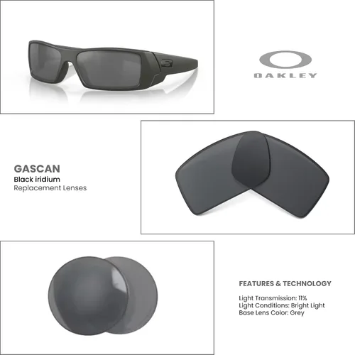 Miniatura 3 de Oakley Authentic Gascan OO9014 Replacement Lenses +Bundle Bag+ Bundle with Designer iWear Kit