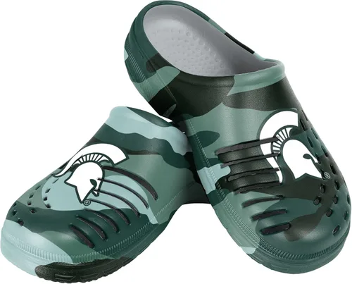 Miniatura 85 de FOCO - Sandalias de agua de jardín con logotipo de equipo de la NFL, para hombre, pantuflas, zuecos