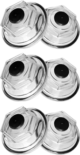 Miniatura 6 de XTPTFABS 2 tapones antipolvo para baño de aceite K71-704-00 compatibles con Dexter 9k-10K 8-415 430 ejes de servicio general construidos después