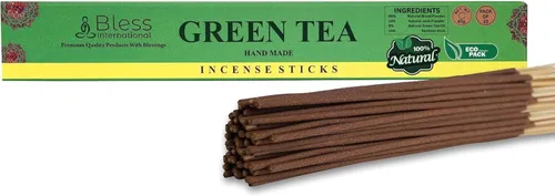 Miniatura 81 de Bless International varillas de incienso 100 % natural hechas a mano, sumergidas a mano, el mejor aroma Incienso y mirra