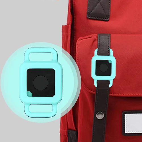 Miniatura 5 de [Paquete de 2] Funda compatible con Tile Pro (2020 y 2018), soporte para collar de perro para Tile Pro, cubierta de silicona protectora de silicona