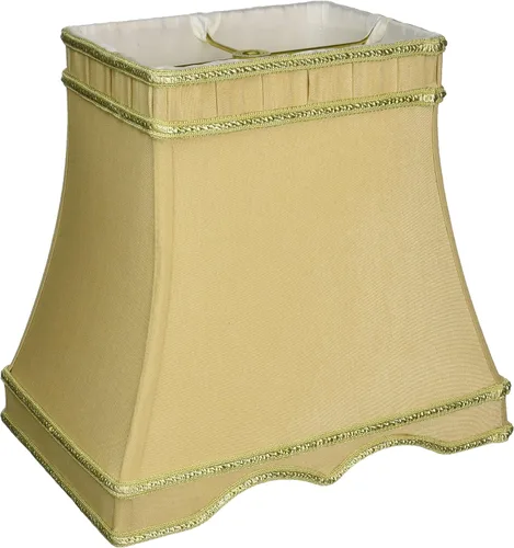 Miniatura 10 de Royal Designs - Pantalla rectangular para lámpara de diseño, color beige, (8 x 6) x 12 x 8 pulgadas x 11 pulgadas